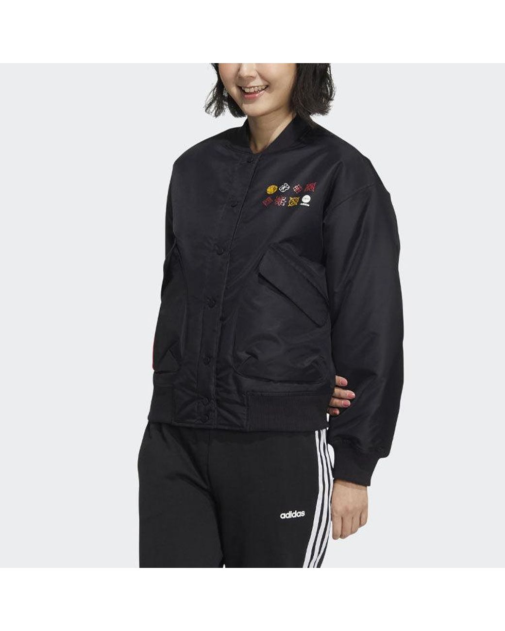 Adidas Black (Wmns) Neo Cny Pad Jackets