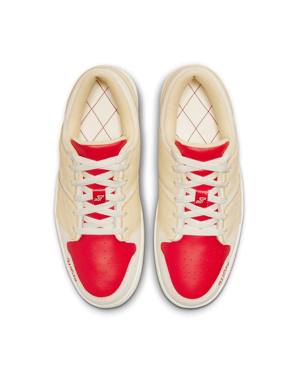 Nike White Jayson Tatum X Nu Retro 1 Low 'Fresh Ink' for men
