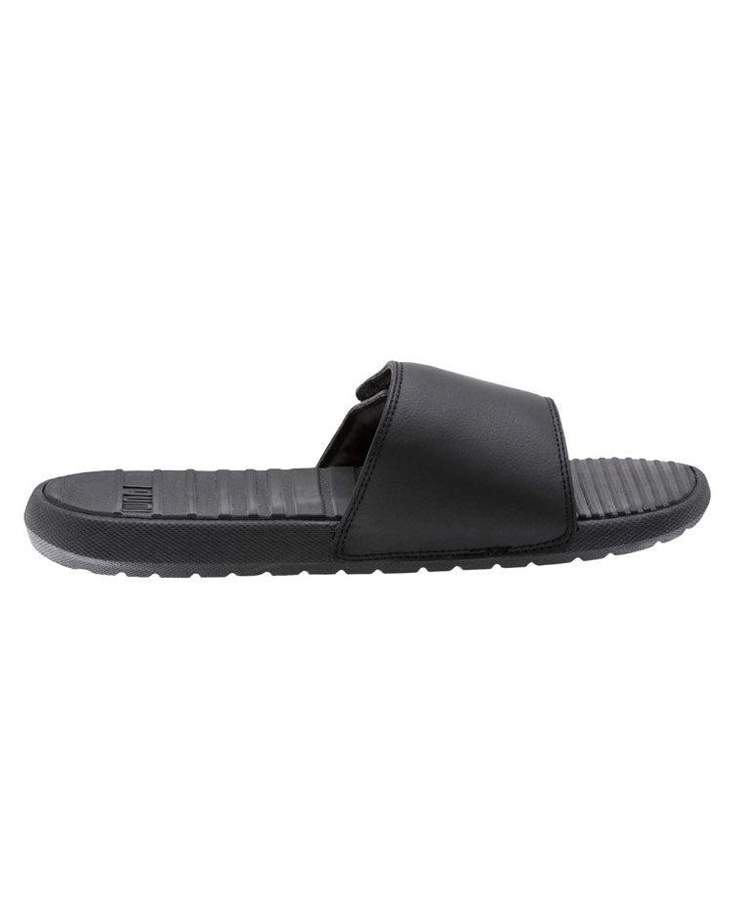 PUMA Black Cool Cat Sport Slippers for men