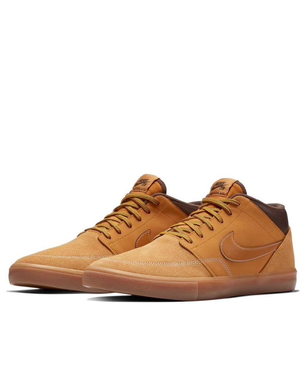 Nike Portmore Solarsoft Mid Sb 'Bronze' in Brown for Men Lyst UK