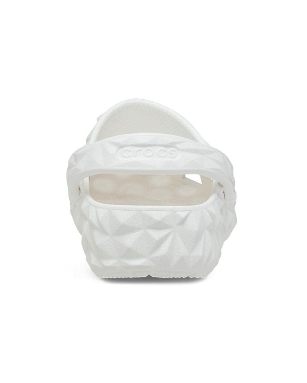 CROCSTM White Classic Geometric Clog for men