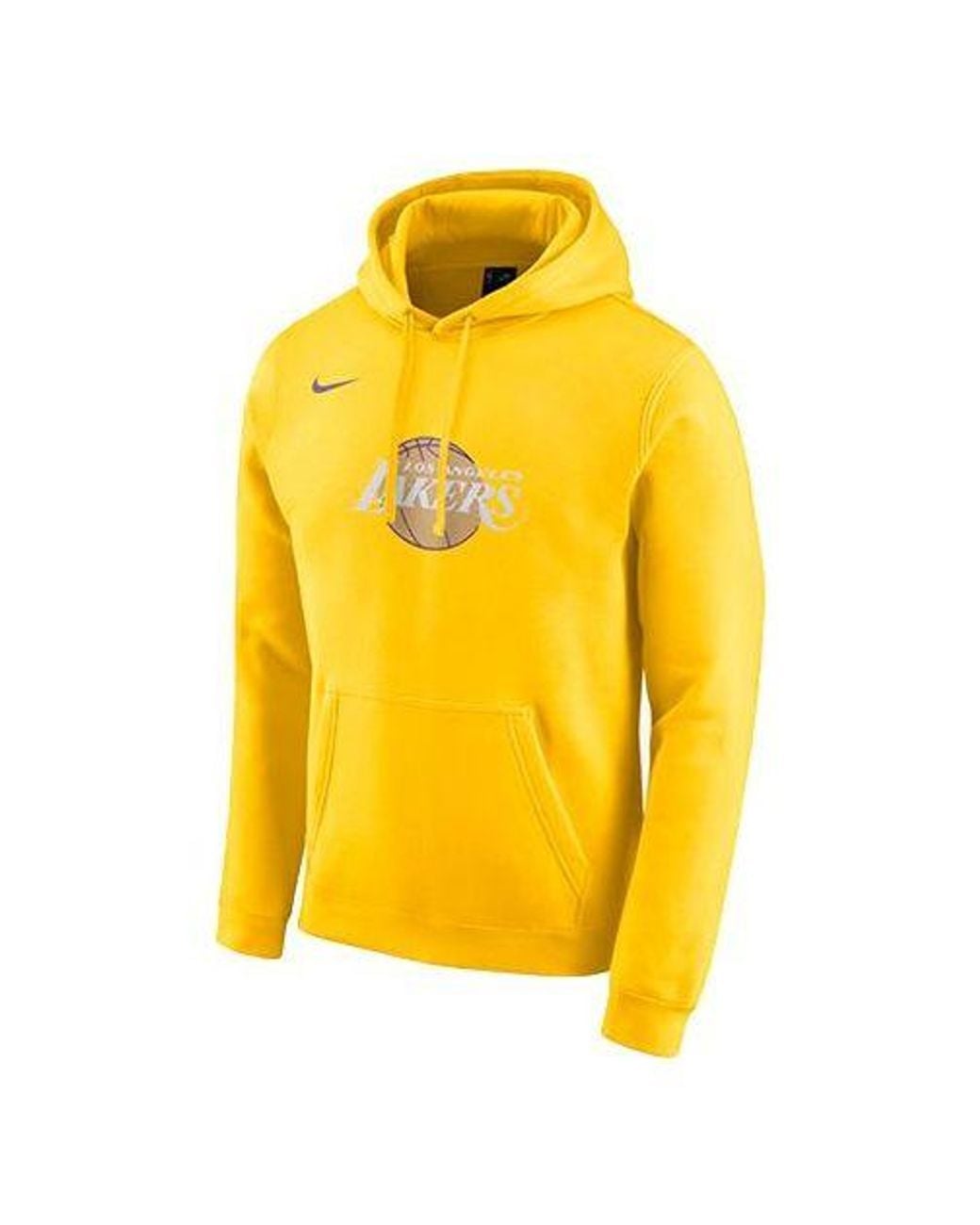 Nike Yellow Nba City Edition Logo Los Angeles Lakers Amarillo for men