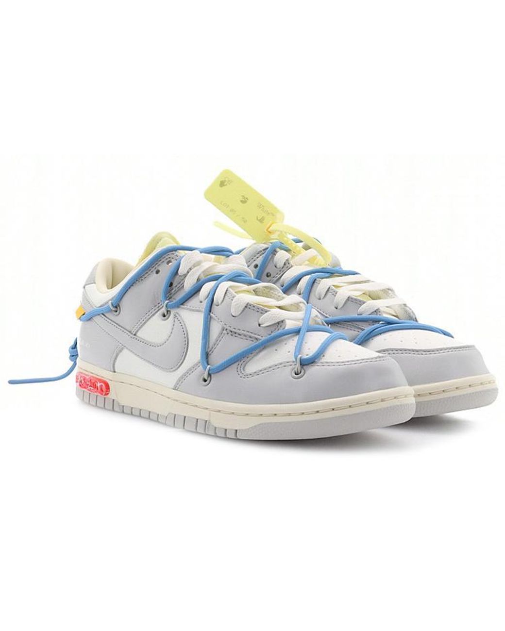 Nike Blue X Off- Dunk Low 'Lot 05 Of 50' for men