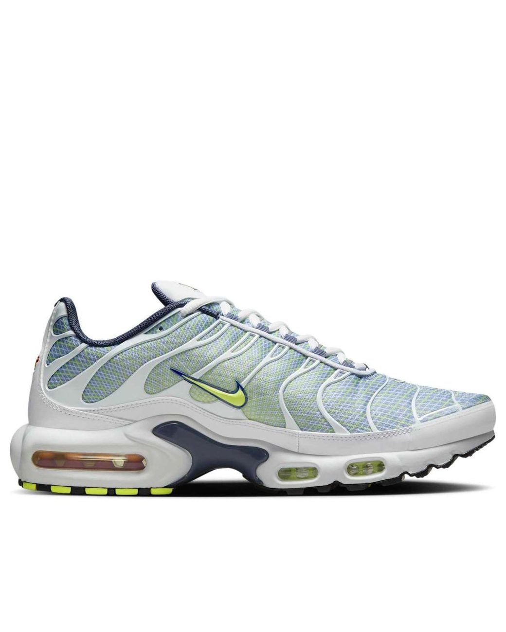 Nike Blue Air Max Plus 'Pebble Lime' for men