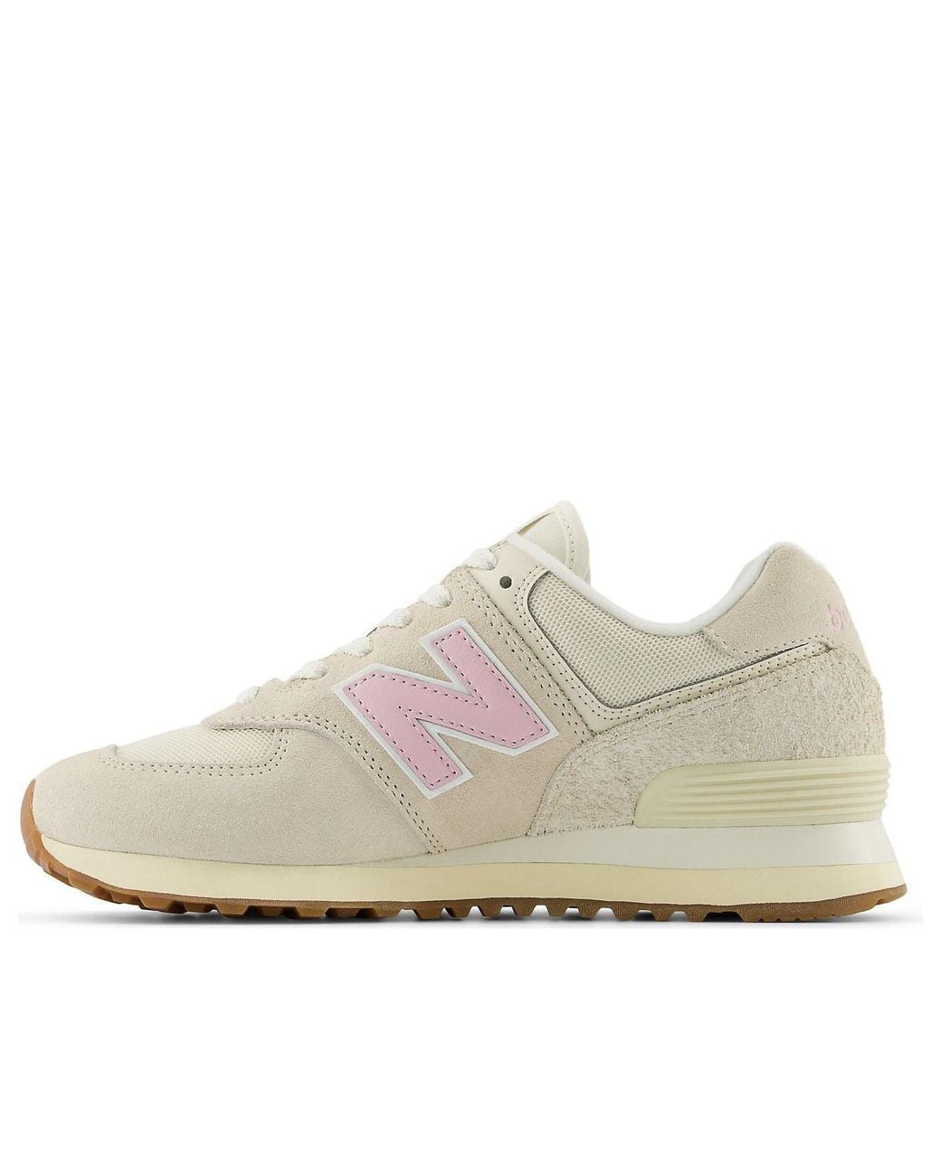 New Balance White (Wmns) 574 'Linen Mid Century'