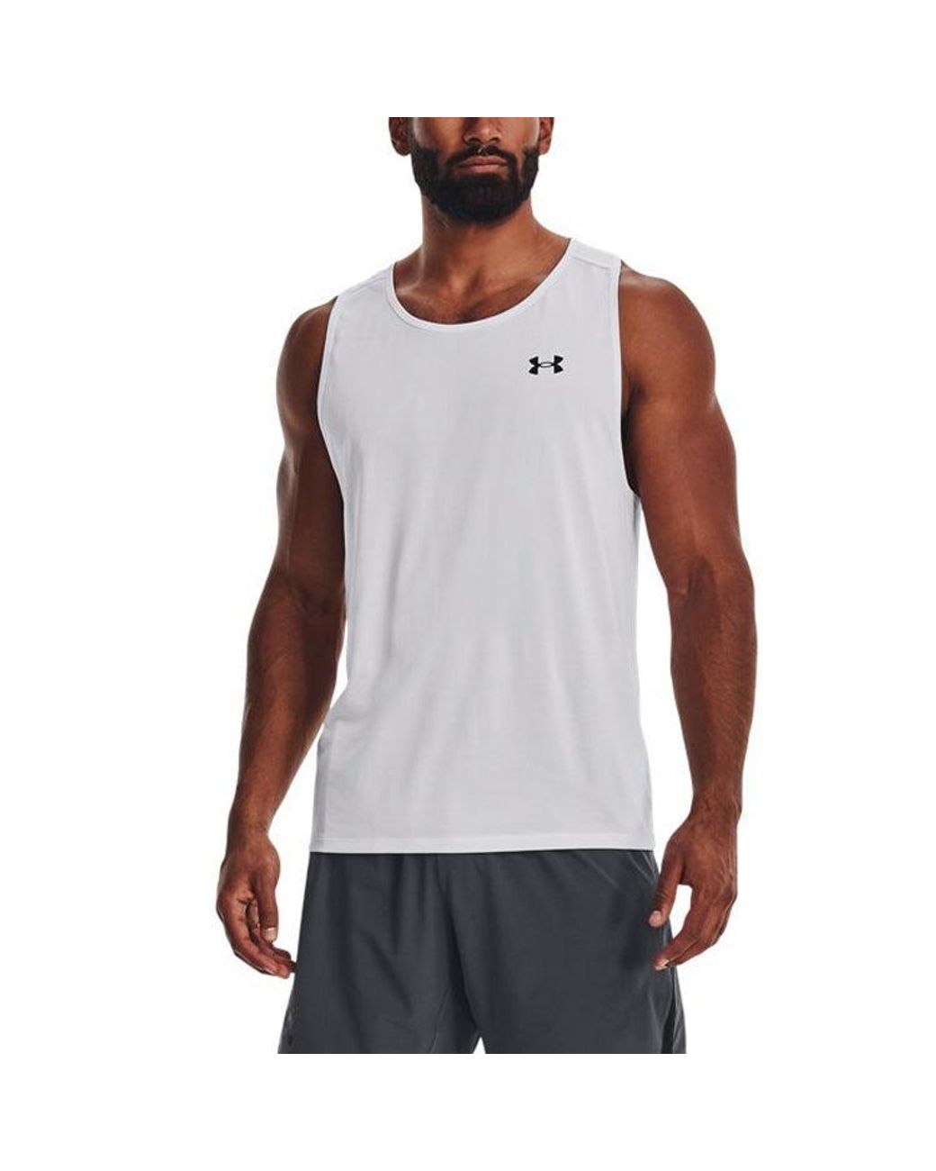 Under Armour White Tech 2.0 Tank Top for men