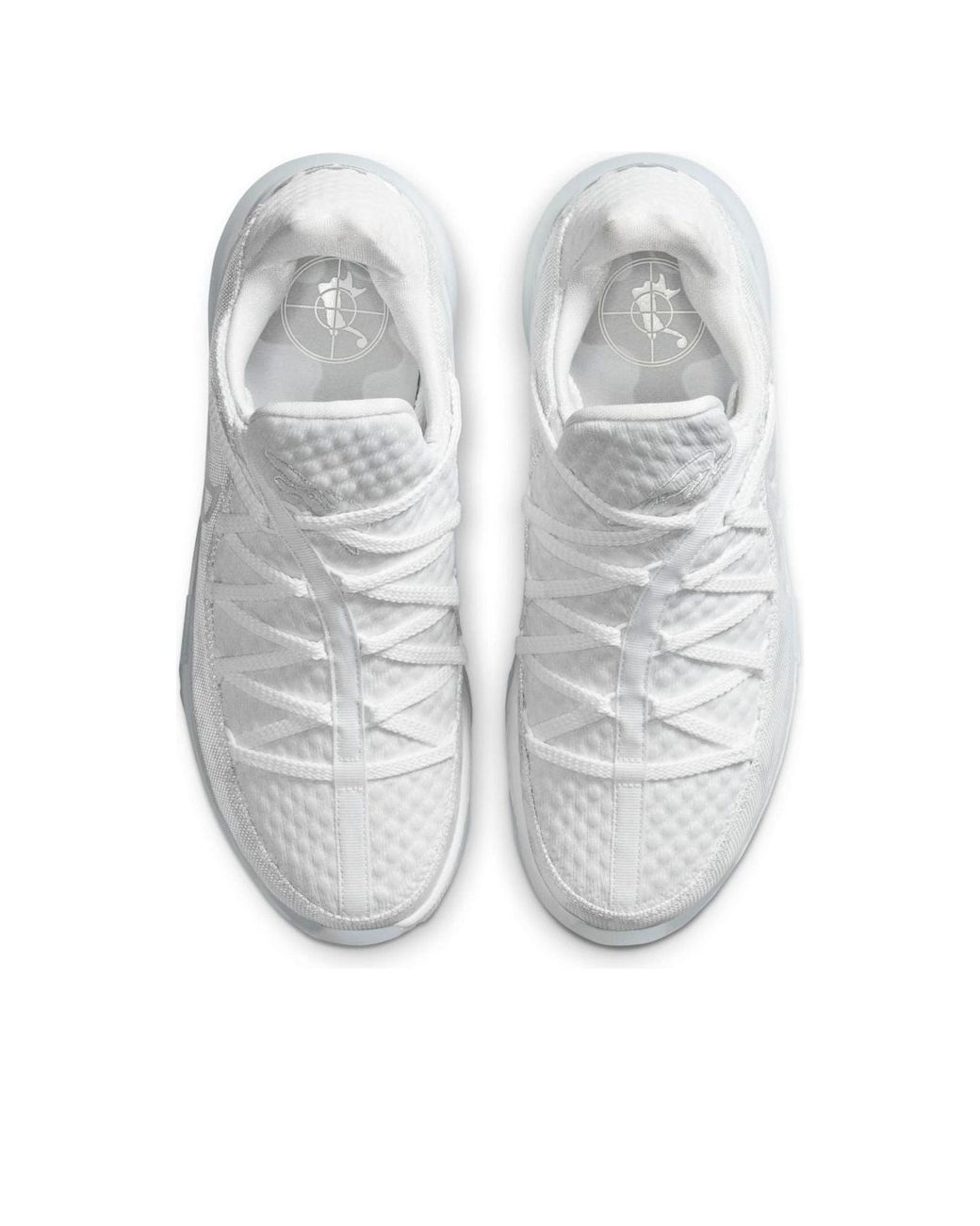 Nike White Lebron 17 Low Camo' for men