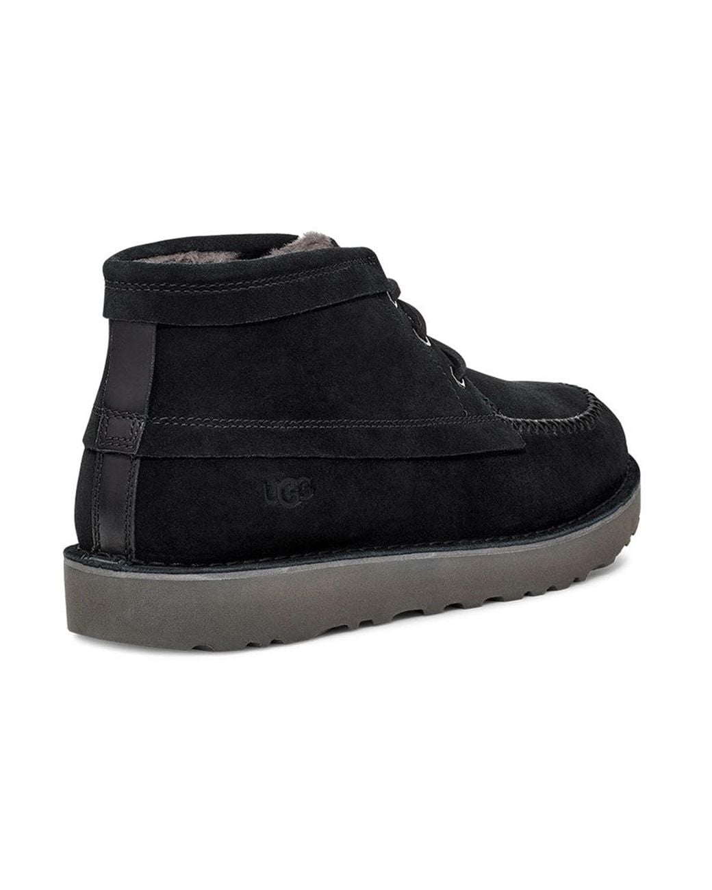 Ugg Black Campout Chukka Low Top Casual Martin Boots for men