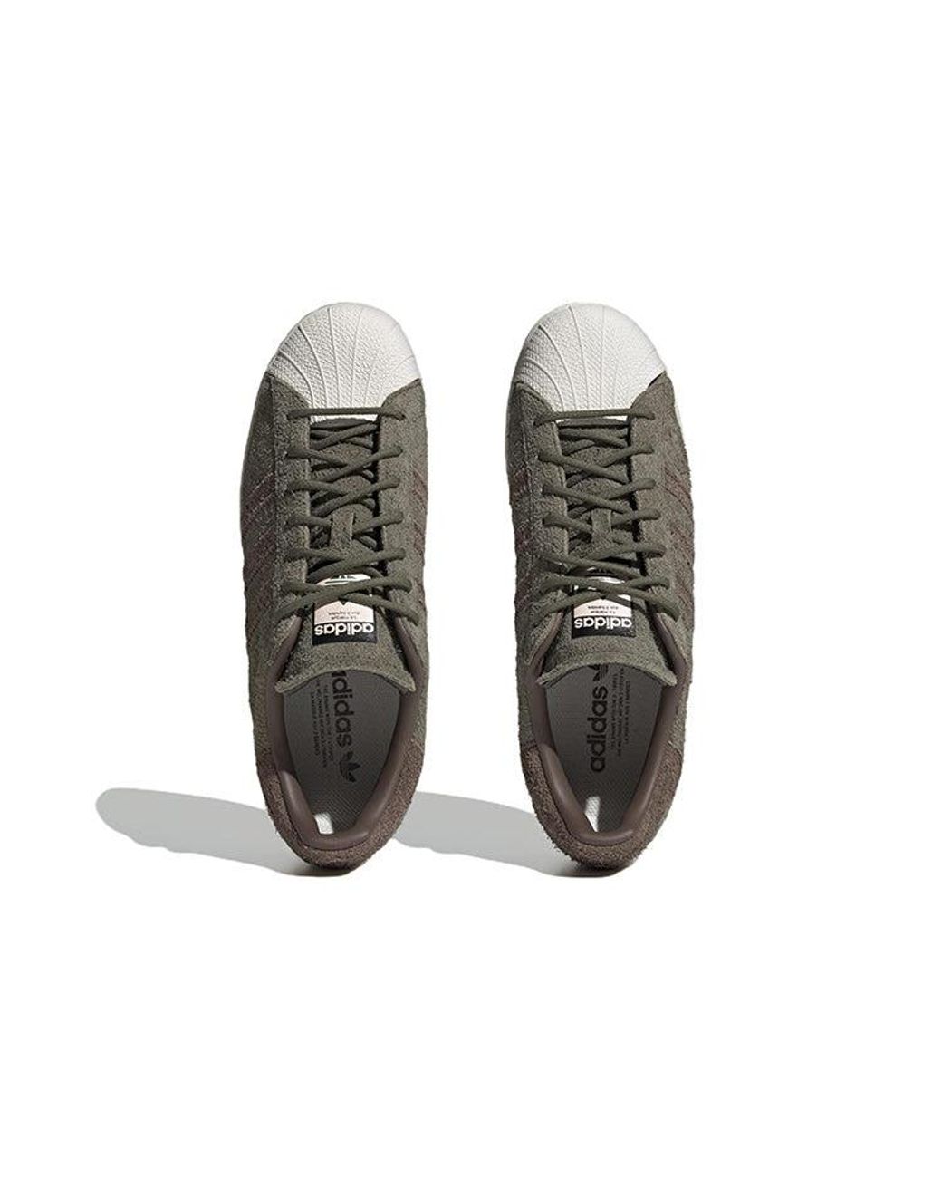 Adidas Brown Superstar Strata' for men