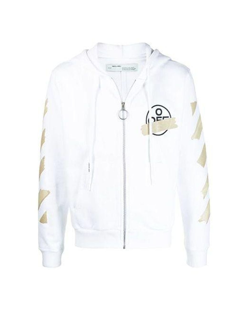 Off-White c/o Virgil Abloh White Ss20 Arrows Sketch Logo Sweater Tape for men