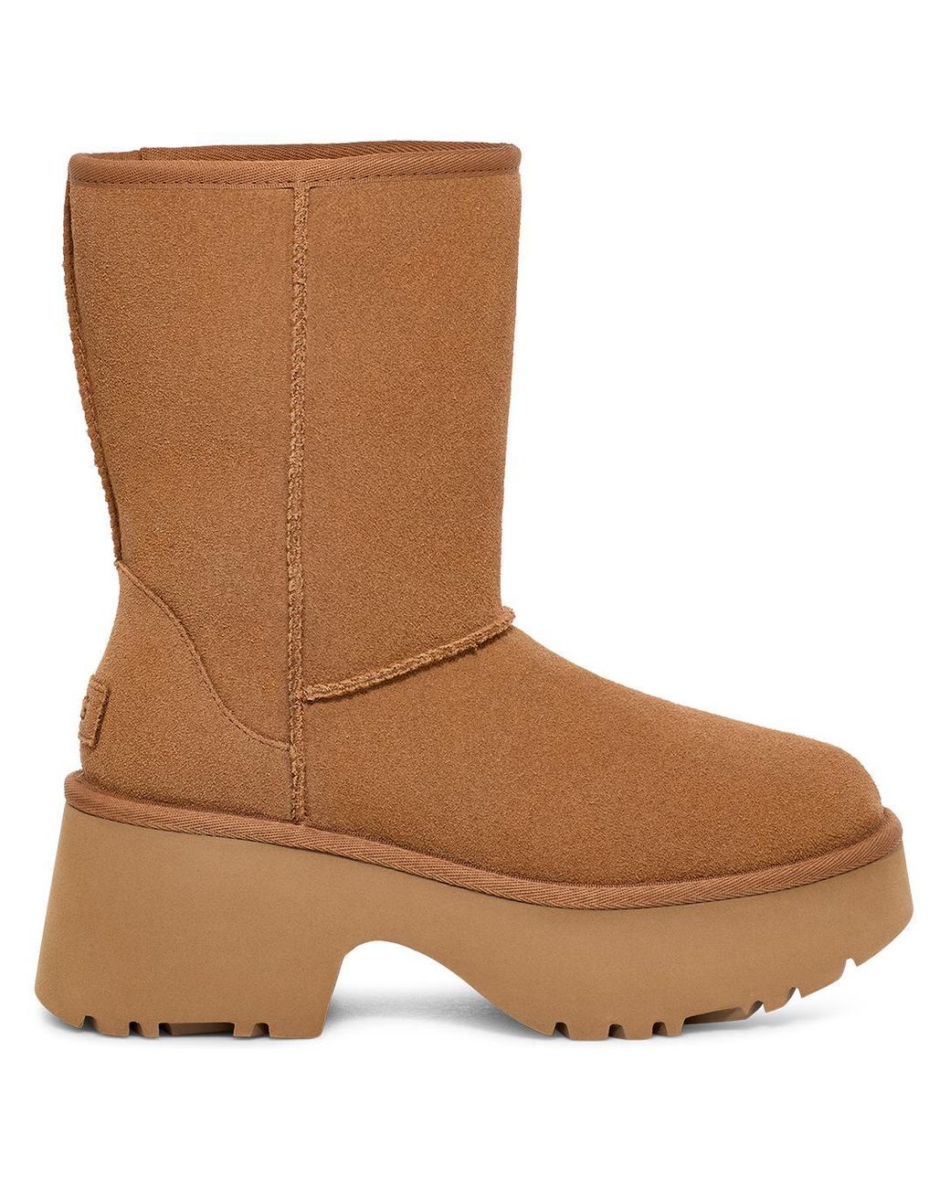 Ugg Brown (Wmns) Classic Short New Heights 'Chestnut'