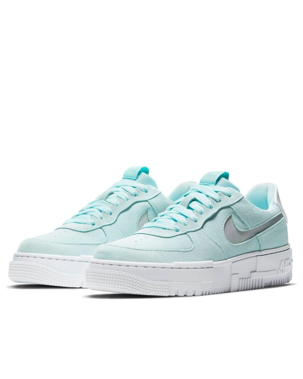 Nike Blue (Wmns) Air Force 1 Pixel 'Glacier'