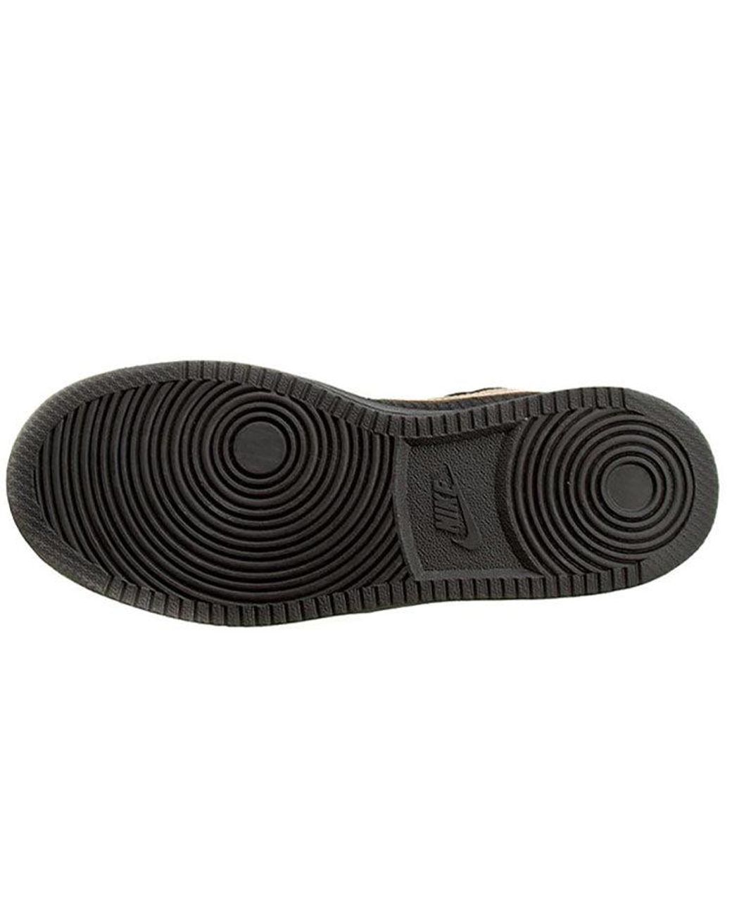 Nike Black (Wmns) Court Borough Low/Golden