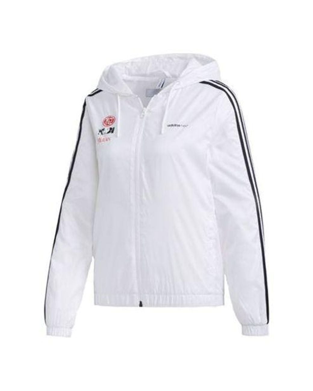 Adidas Blue (Wmns) Neox X Hua Mulan Printing Sports Jacket