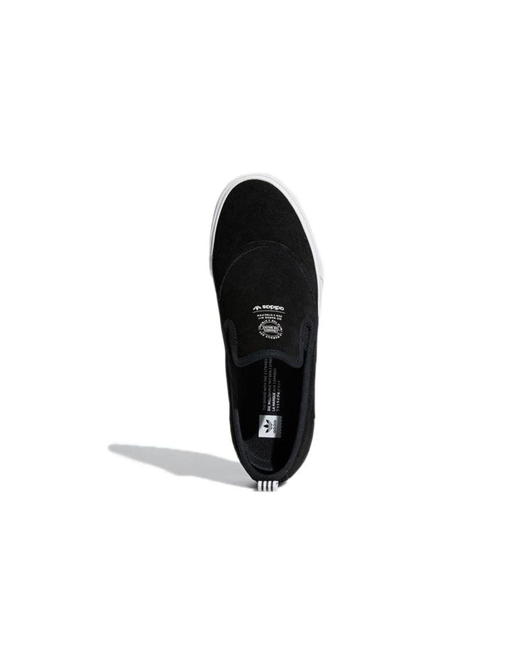 adidas Originals Matchcourt Slip in Black for Men | Lyst UK