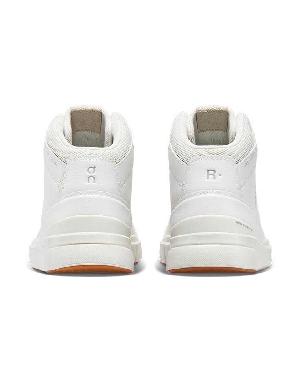 On Shoes White The Roger Clubhouse Mid Sand' for men