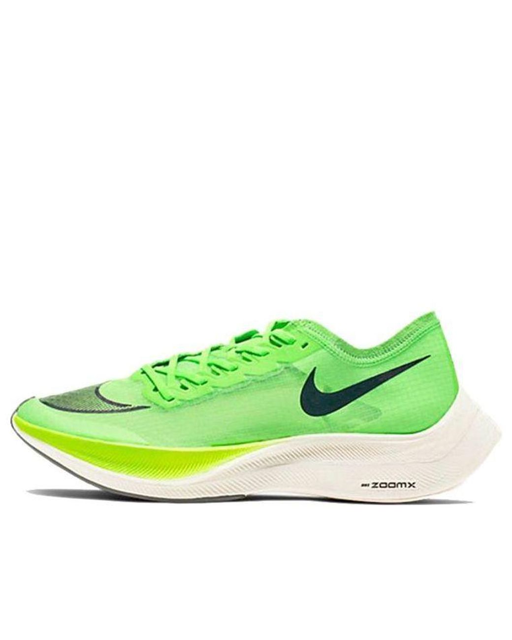 Nike Green Zoomx Vaporfly Next% "volt" Shoes for men