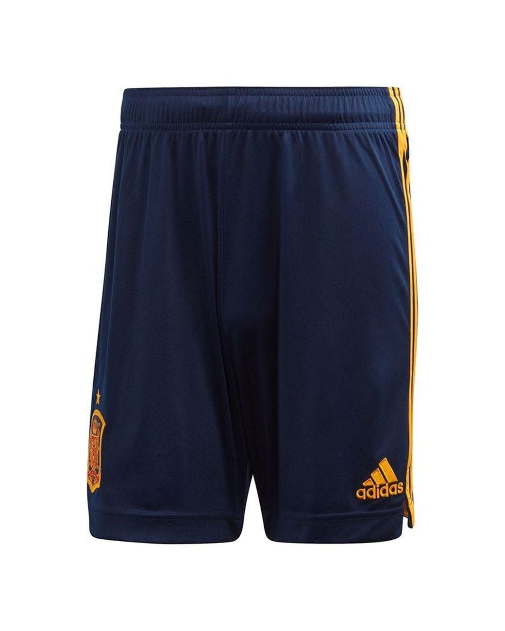 Adidas Blue Fef H Sho Spanish National Team Home Soccer/Football Sports Shorts for men