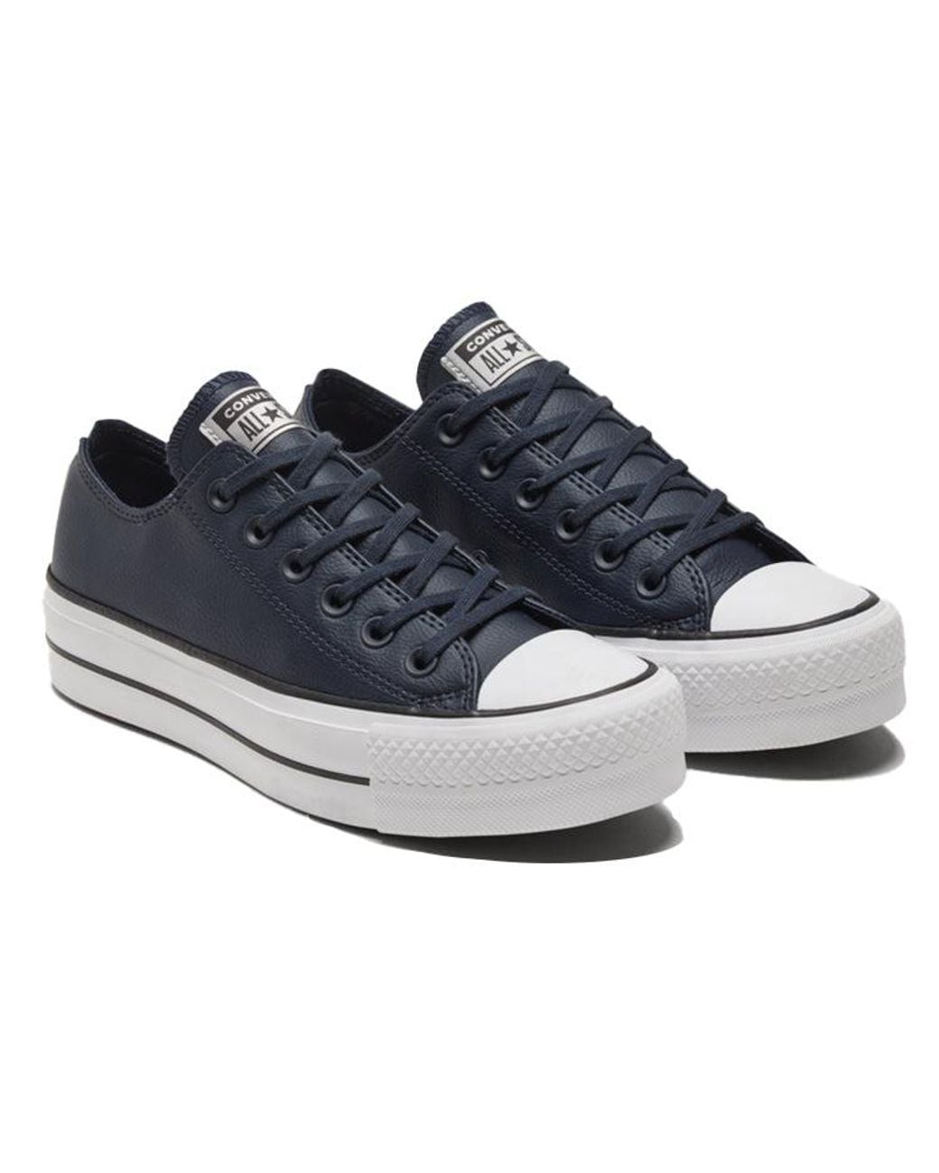 Converse Blue (Wmns) Chuck Taylor All Star Platform Low 'Anodized Metals