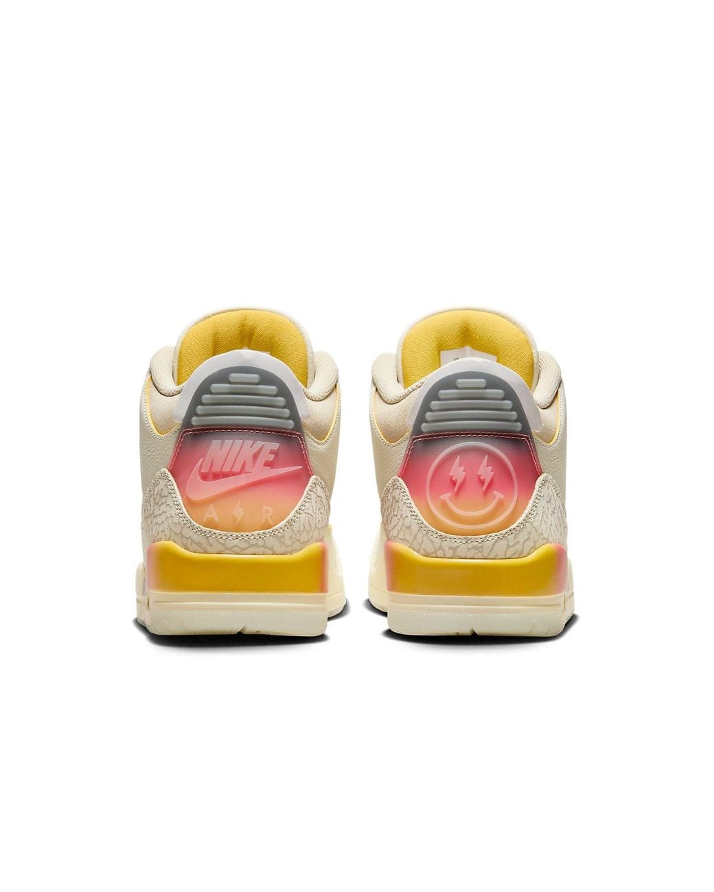 Nike White 3 Retro Sp X J Balvin 'Medelln Sunset' for men