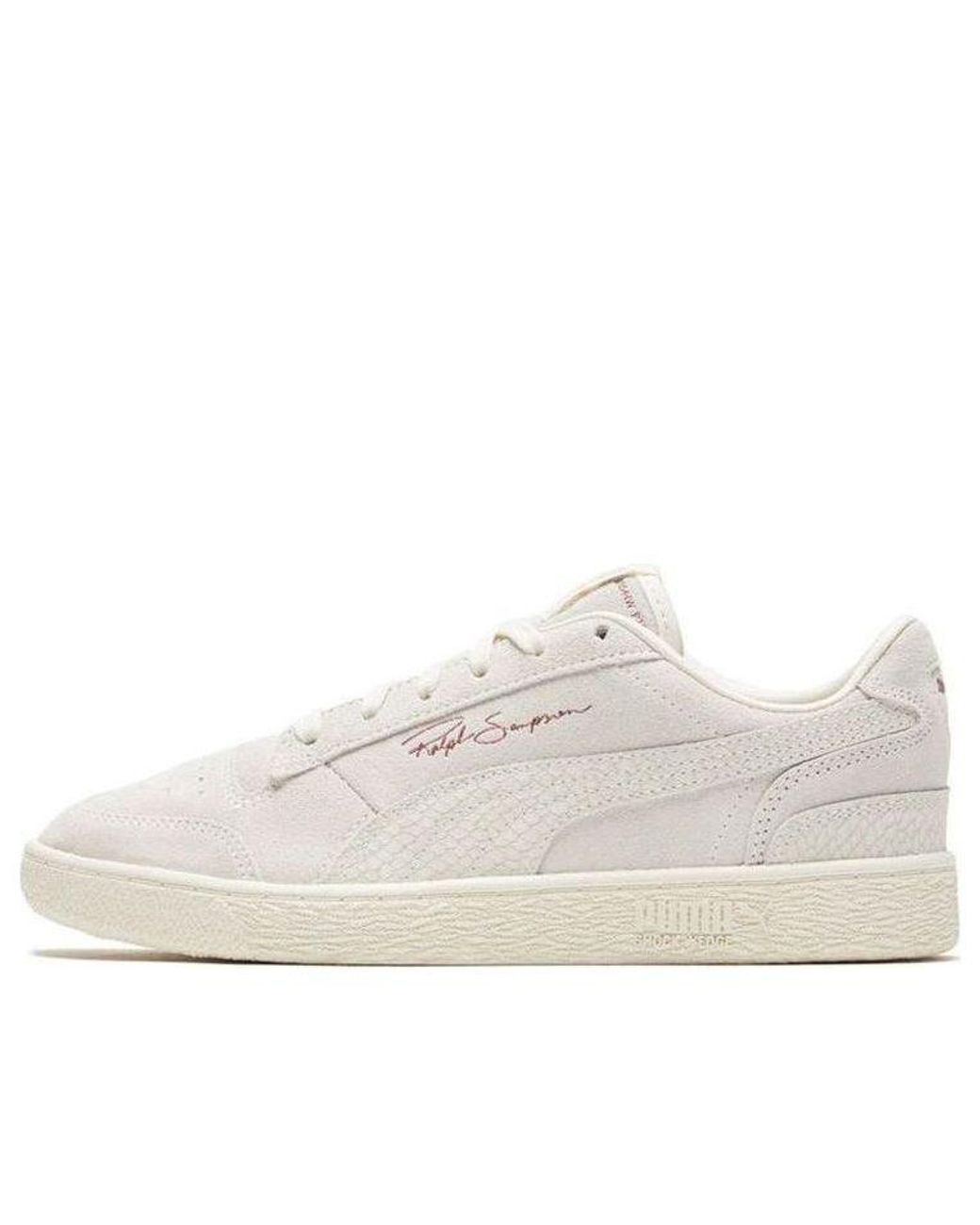 PUMA White Ralph Sampson Lo Reptile for men
