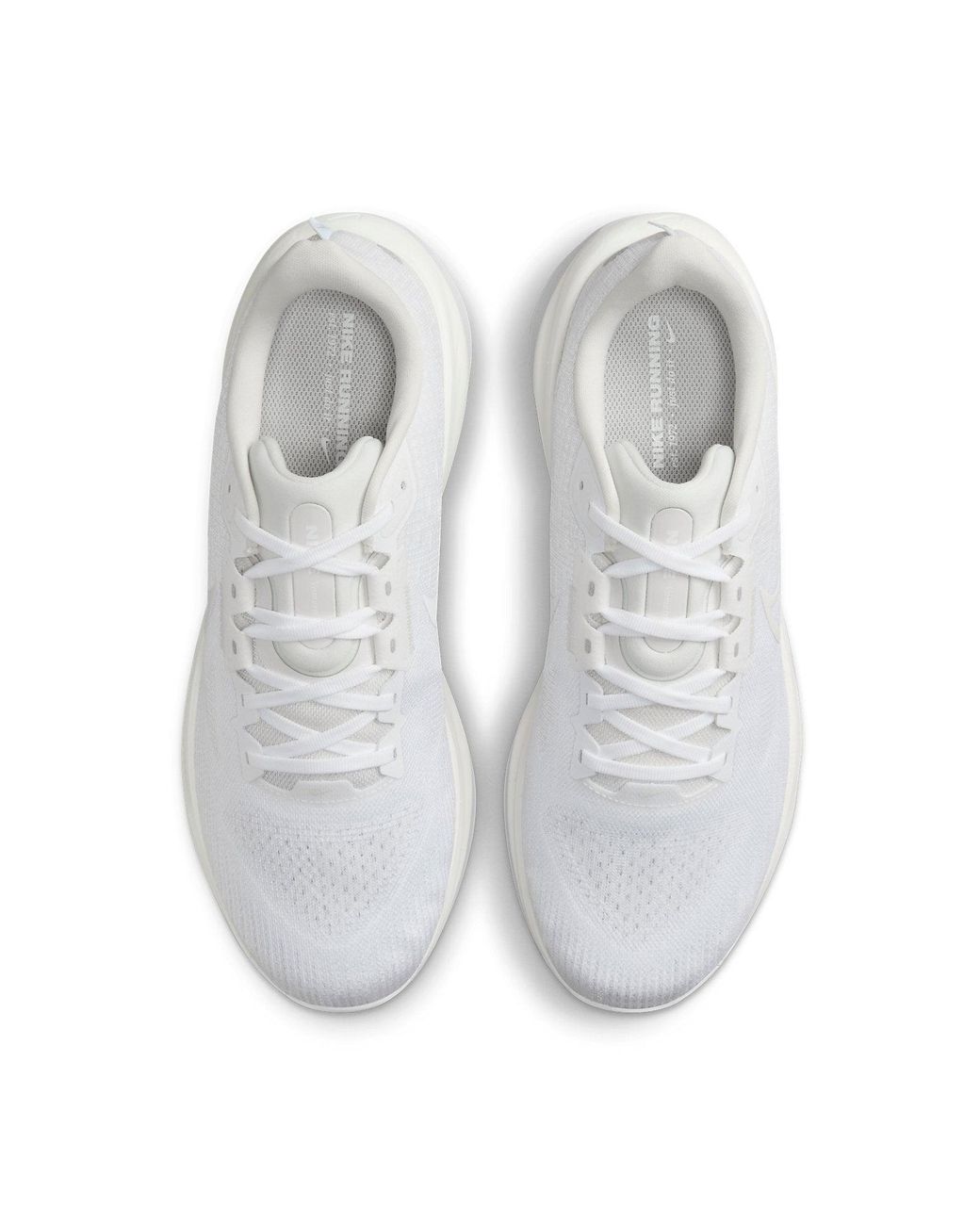 Nike White Vomero 17 Road Running Shoes for men