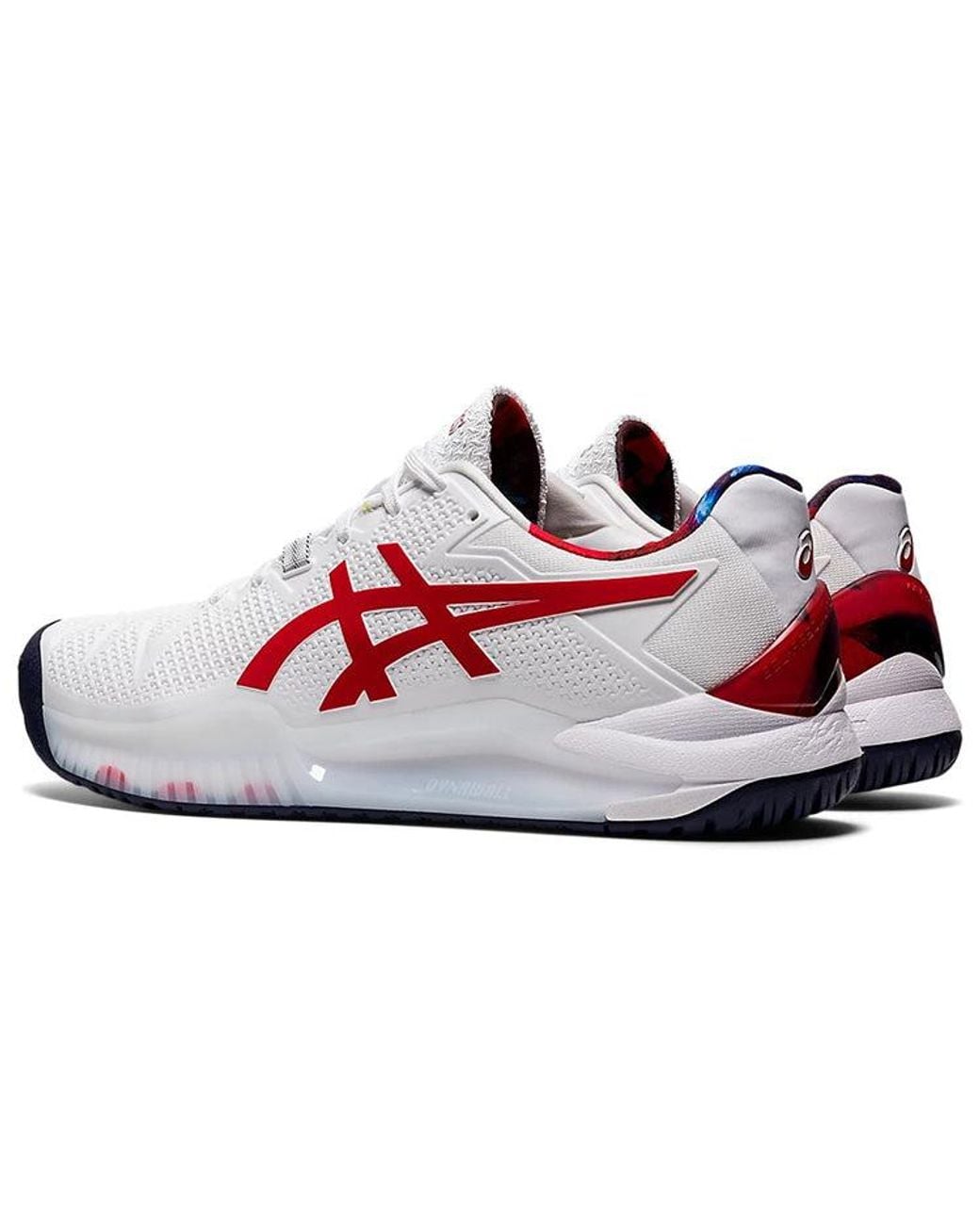 Asics White Gel Resolution 8 Le Classic' for men