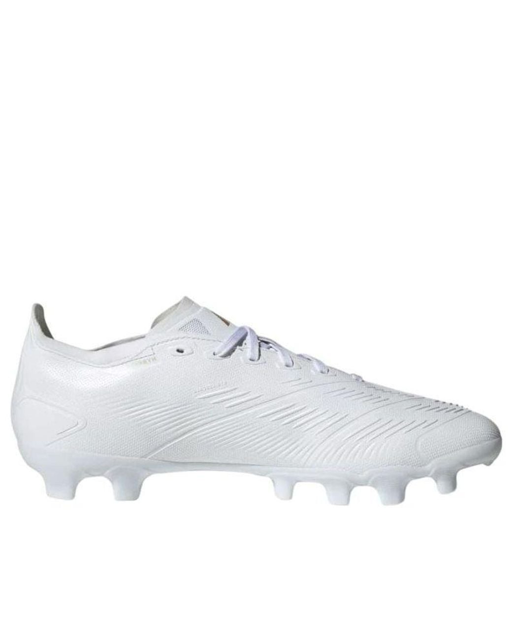 adidas Predator League Hg/Ag Metallic' in White for Men | Lyst UK