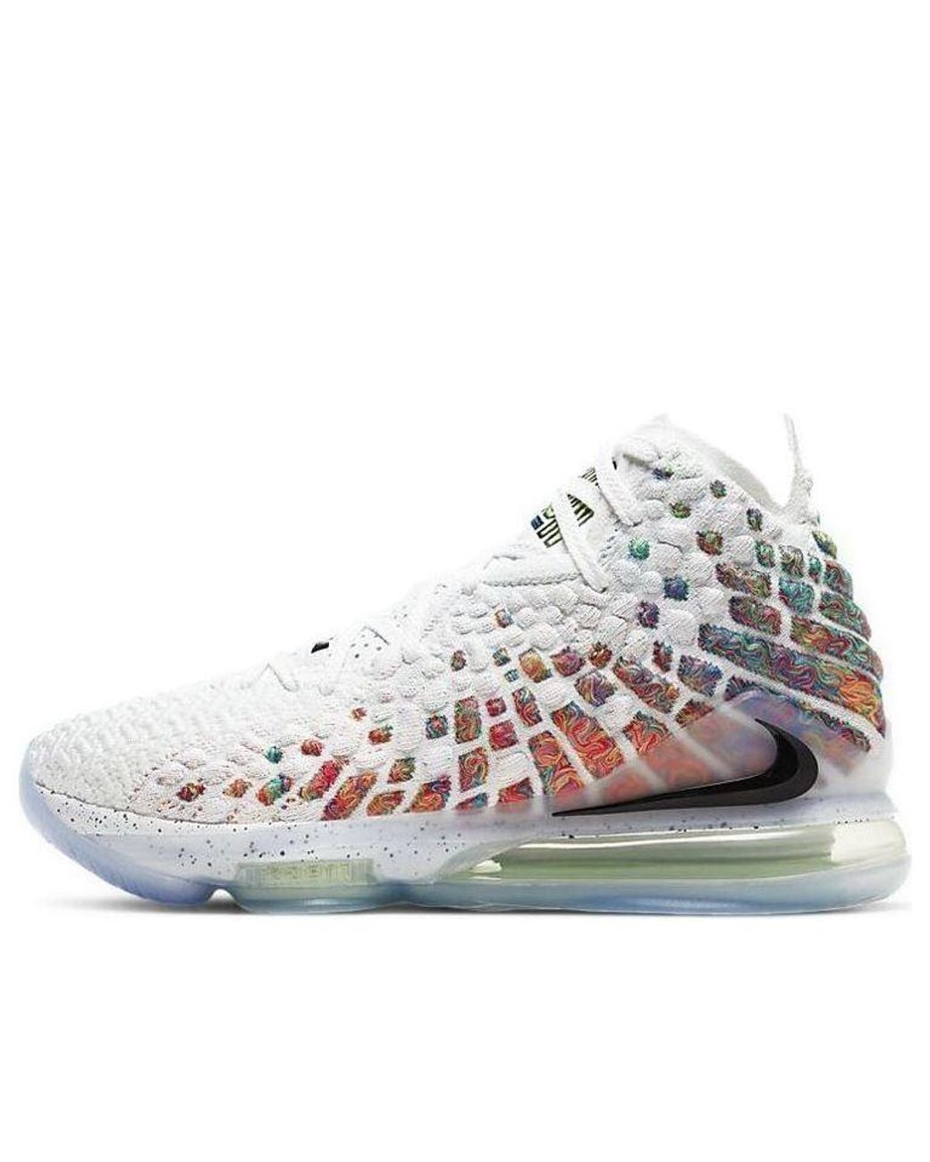 Nike White Lebron 17 Ep 'Air Command Force' for men