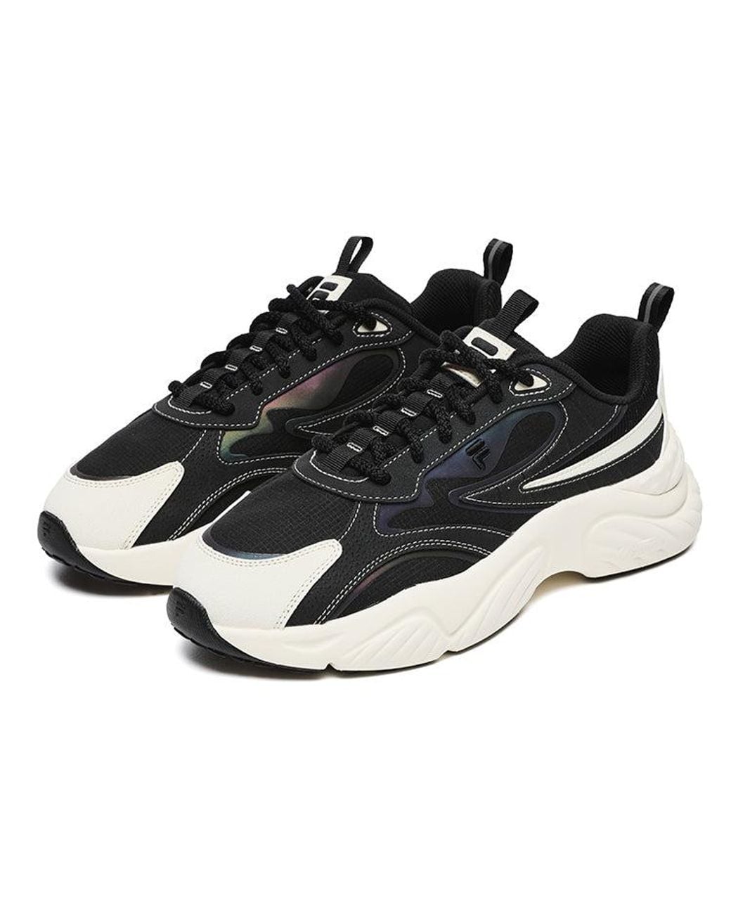 Fila White Running Shoes Retro' for men