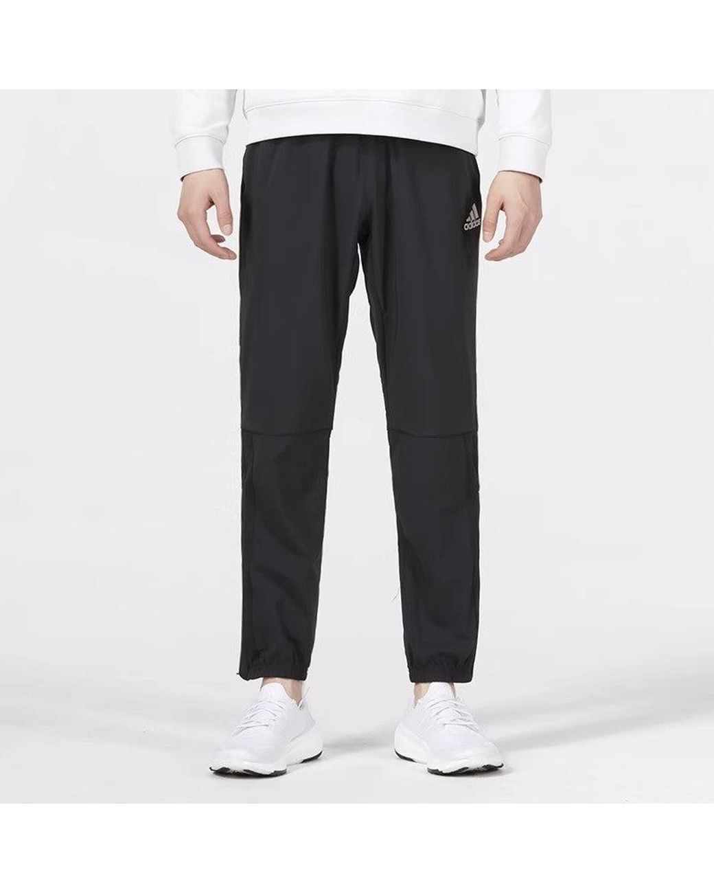 Adidas Black Bb Woven Pants for men