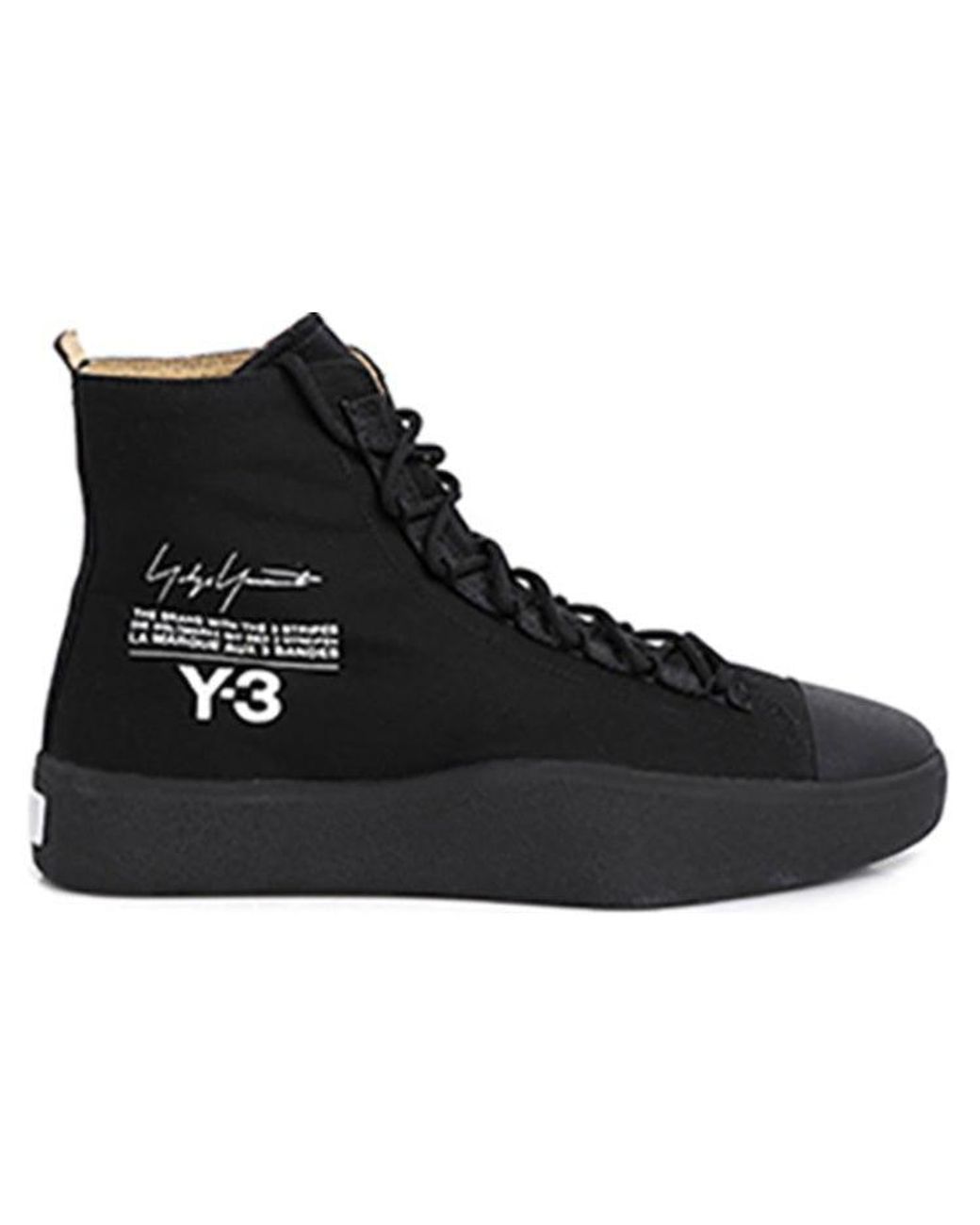 Adidas Black Y-3 Bashyo Core for men