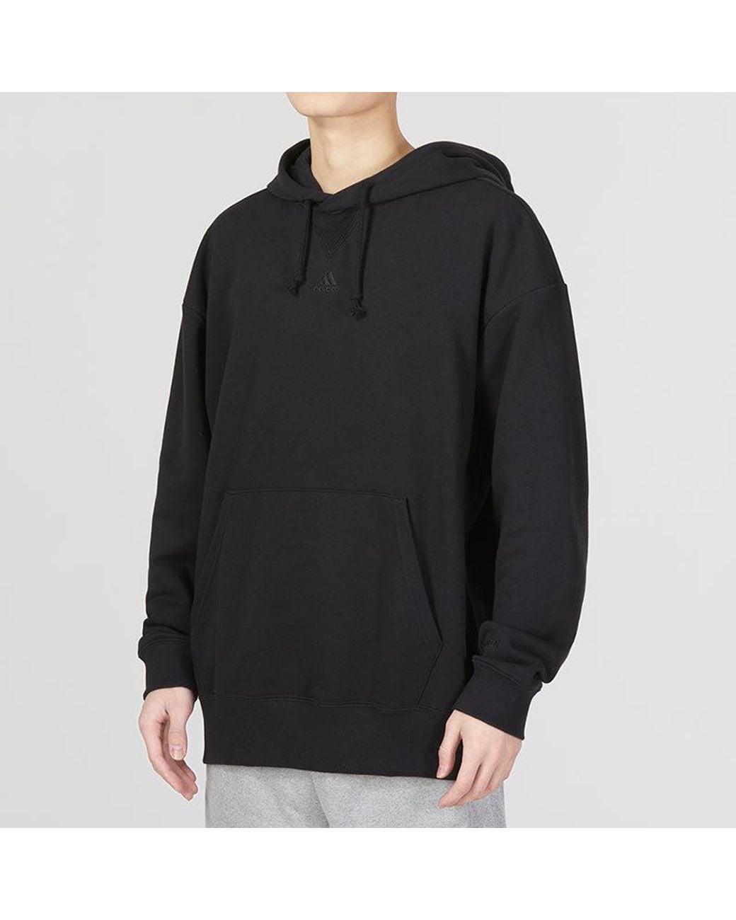 Adidas Black All Szn French Terry Hoodie for men