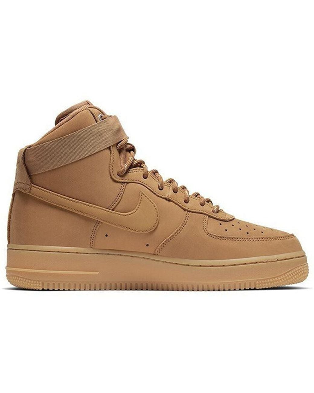 Nike Brown Air Force 1 High 'Flax' 2019 for men