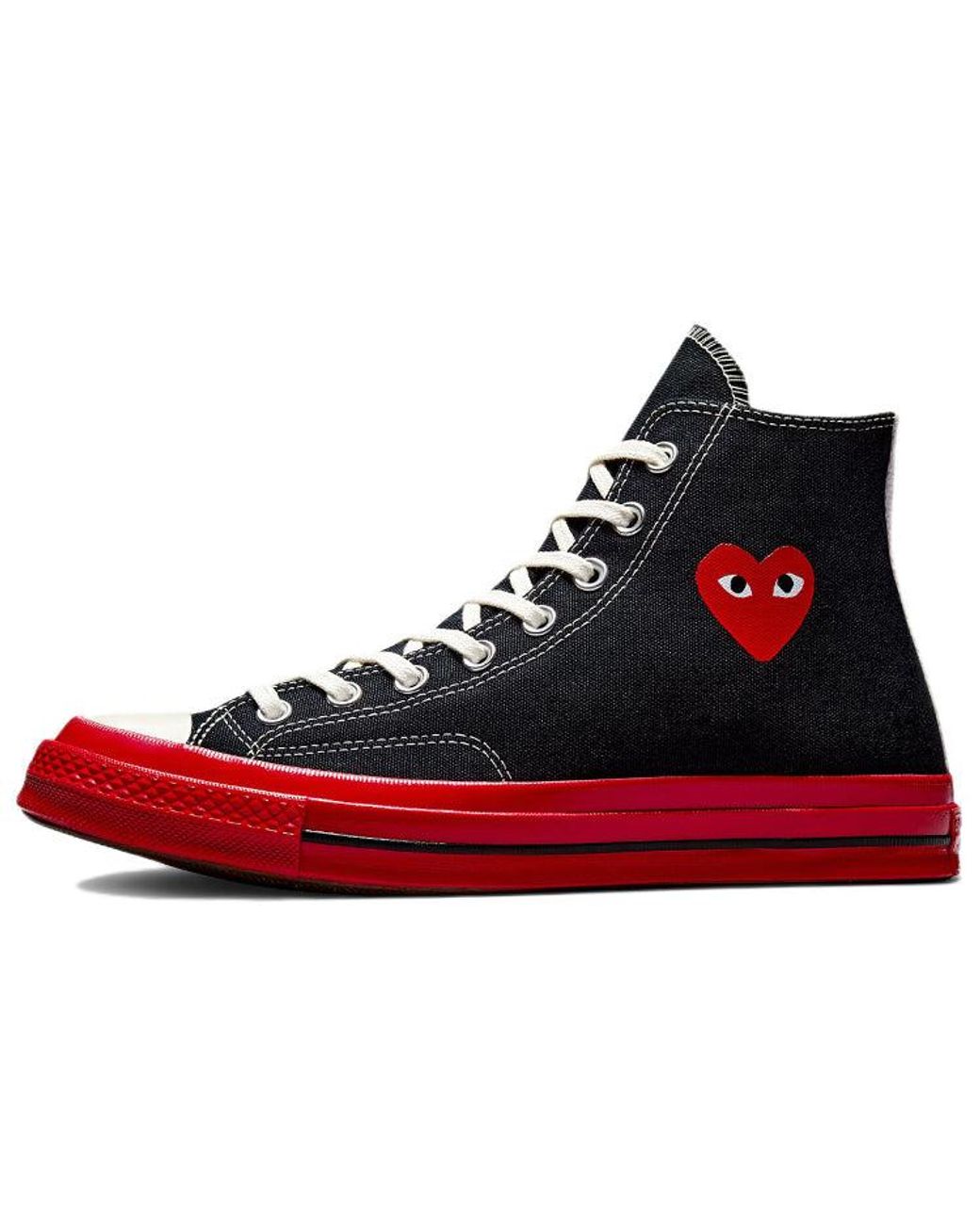 Converse Red Comme Des Garcons Play X Chuck 70 High for men