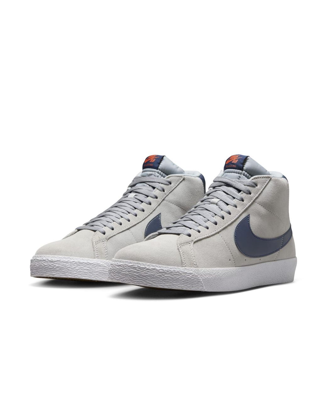Nike Blue Sb Zoom Blazer Mid 'Wolf' for men