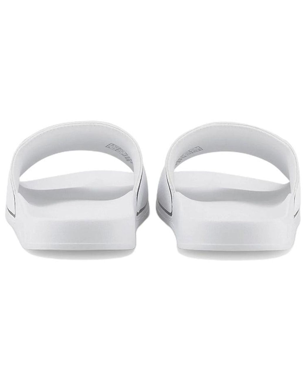 PUMA White Leadcat 2.0 Slide for men