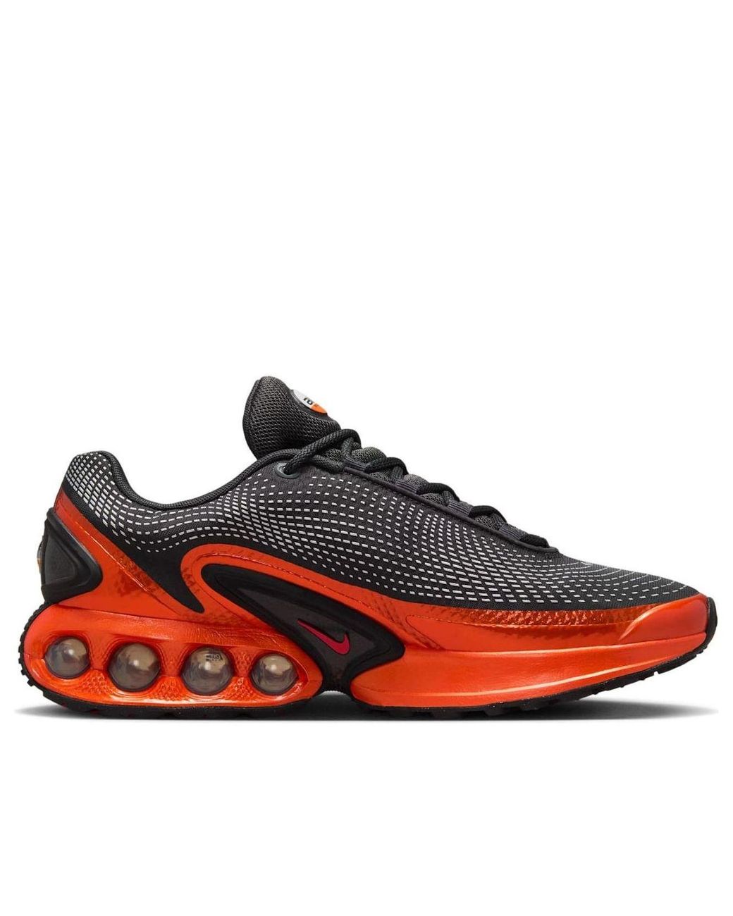 Nike Red Air Max Dn Qs "Dark Smoke/Metallic Dark/Salsa" Sneakers for men