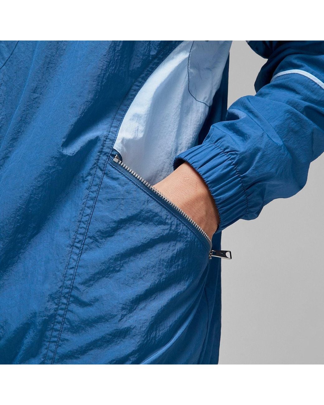 Nike Blue Essential Statement Warm Up Jacket for men