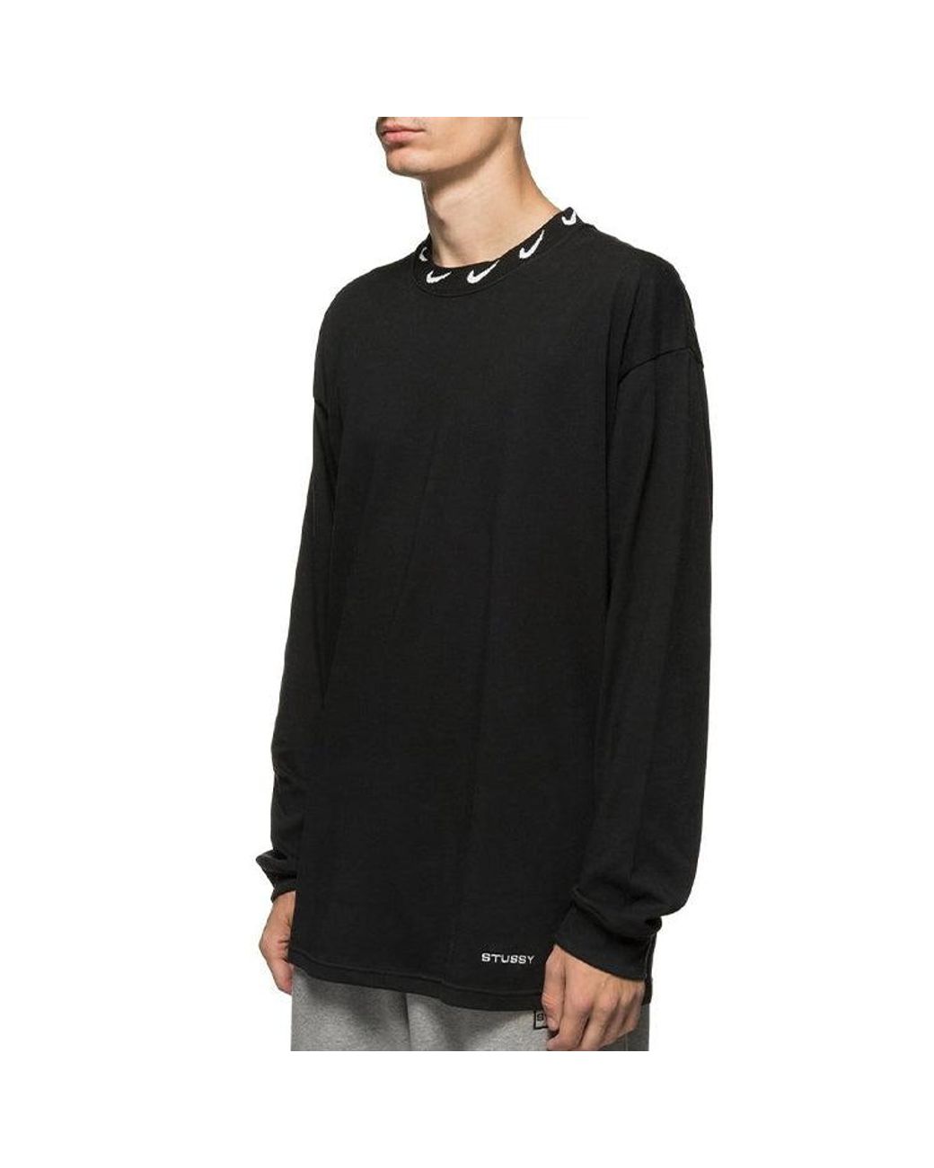 nike x stussy long sleeve knit top