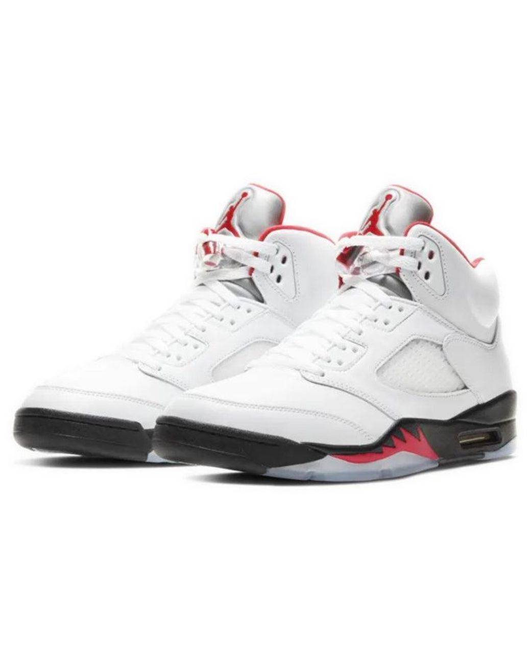 Nike White 5 Retro 'Fire' 2020 for men