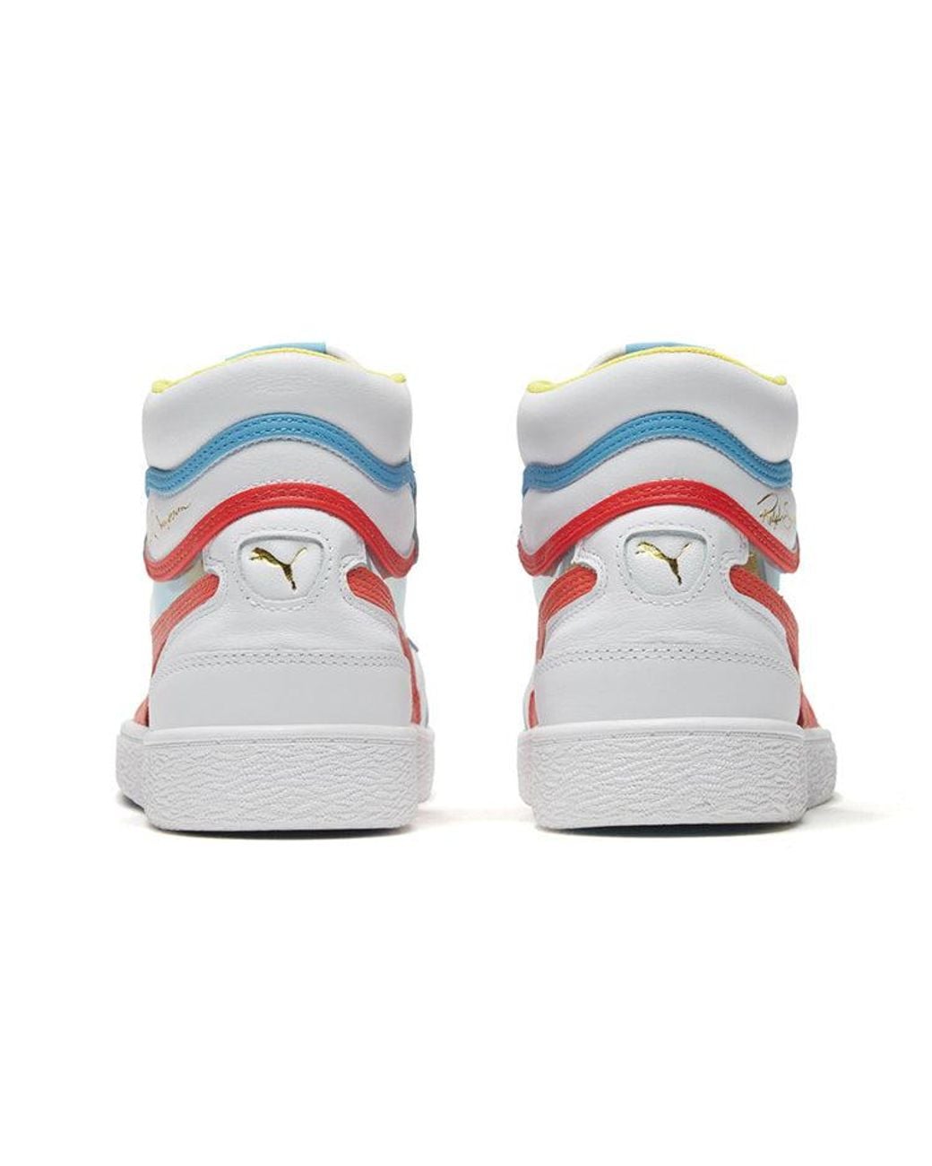 PUMA Blue Ralph Sampson Mid Glass /Hot Coral/Ethereal' for men