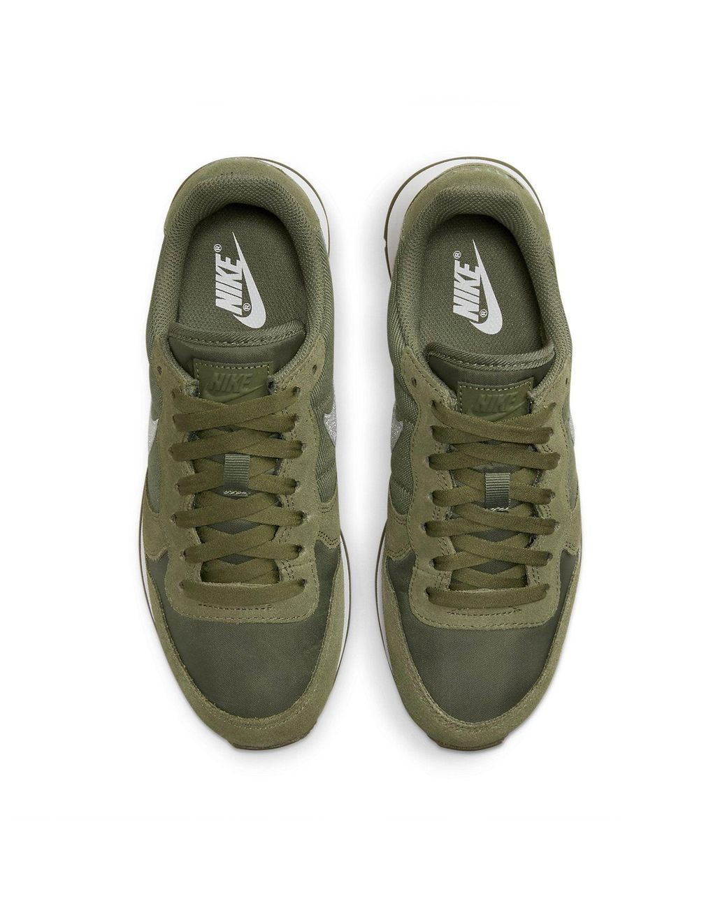 nike internationalist womens green