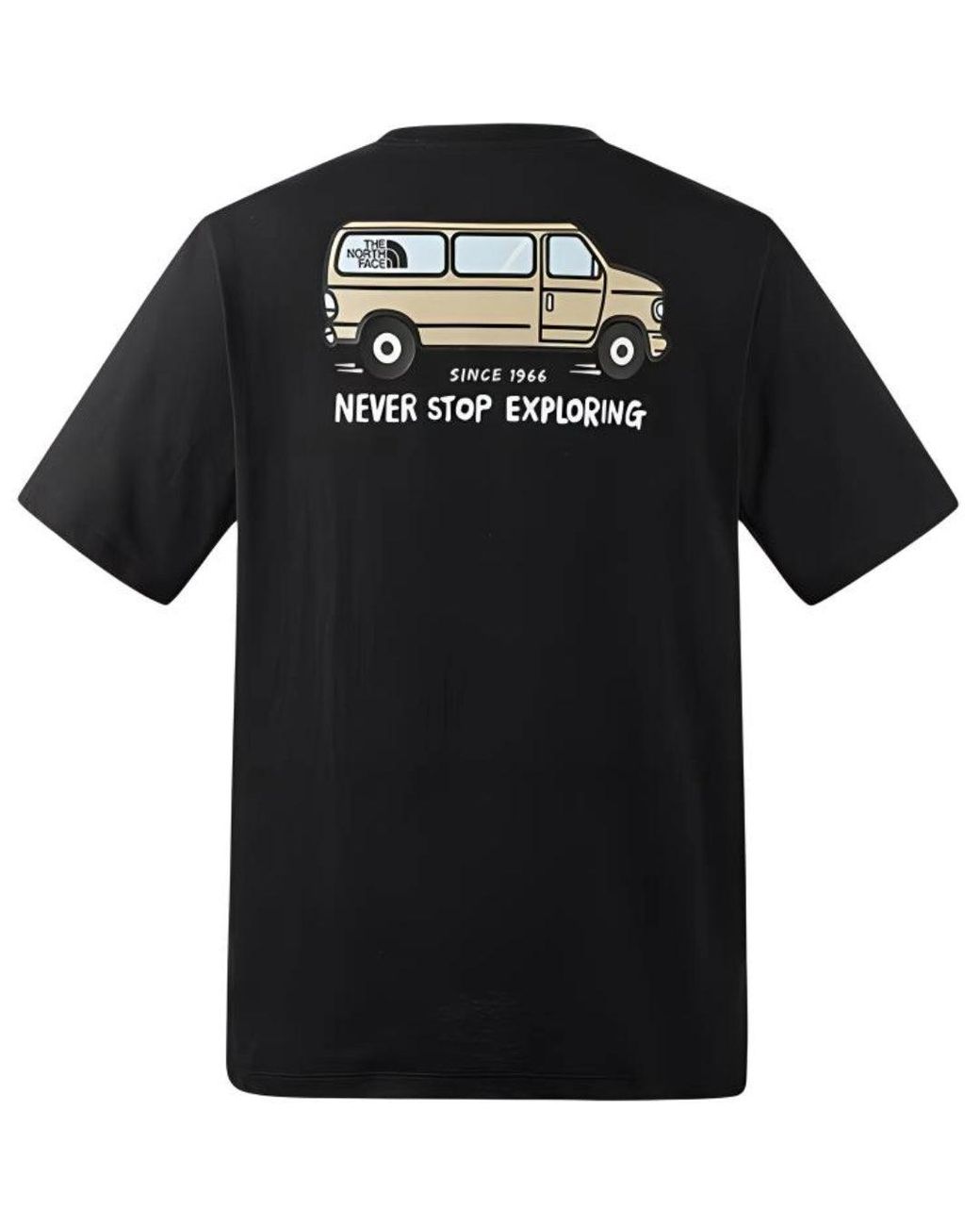 The North Face Black Van Life Graphic T-Shirt for men