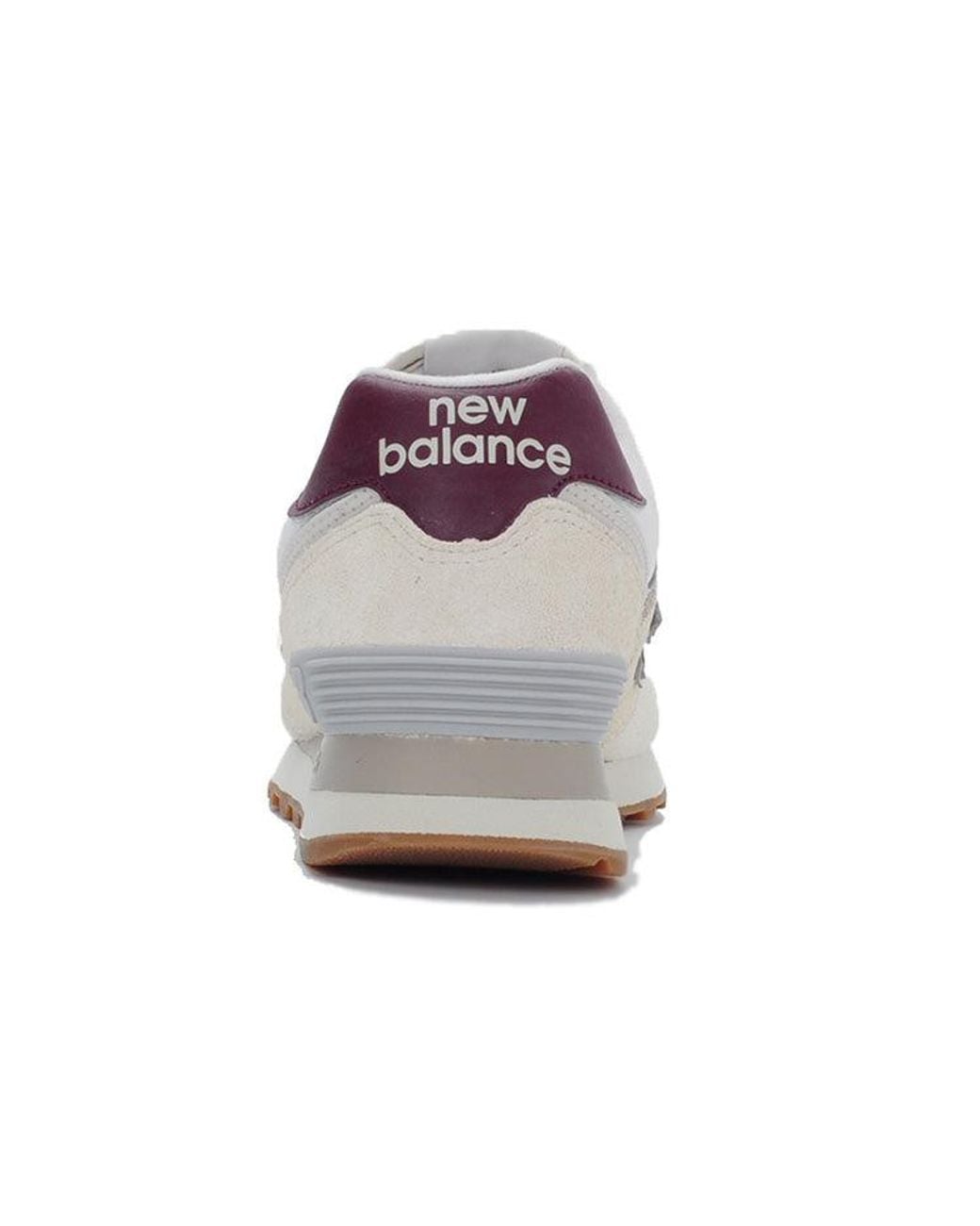New Balance Gray (Wmns) 574V2 'Moonbeam Burgundy'