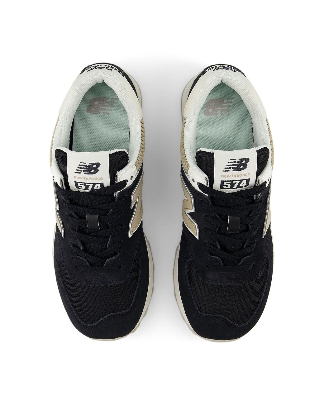New Balance Black (Wmns) 574 Elephant Bone'