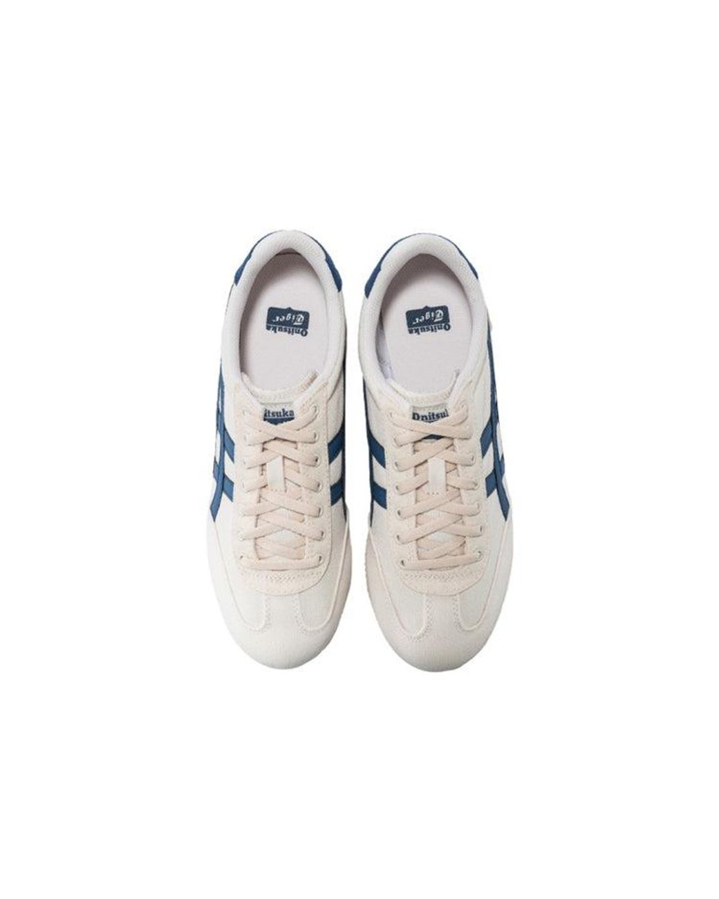 Onitsuka Tiger Blue Machu Racer 'Cream' for men