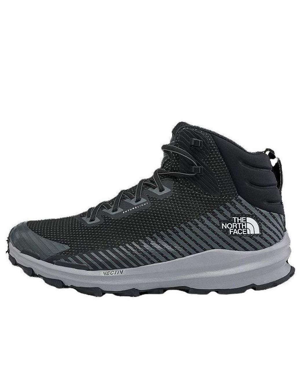 The North Face Black Vectiv Fastpack Mid Futurelight Hiking Shoes 'Tnf Vanadis' for men