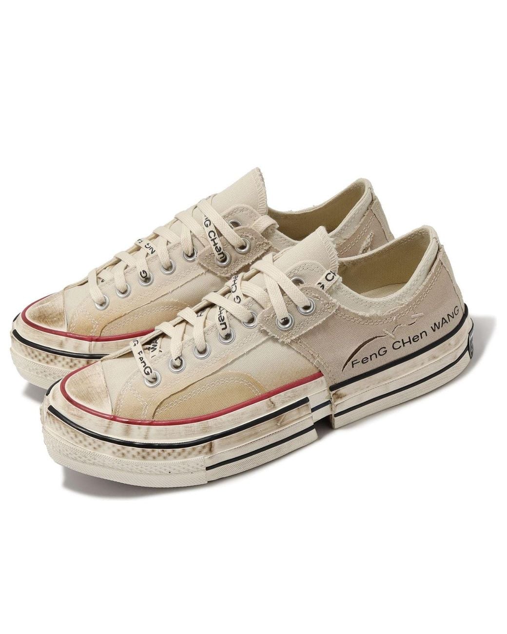 Converse White X Feng Chen Wang Chuck 70 Low Rice' for men