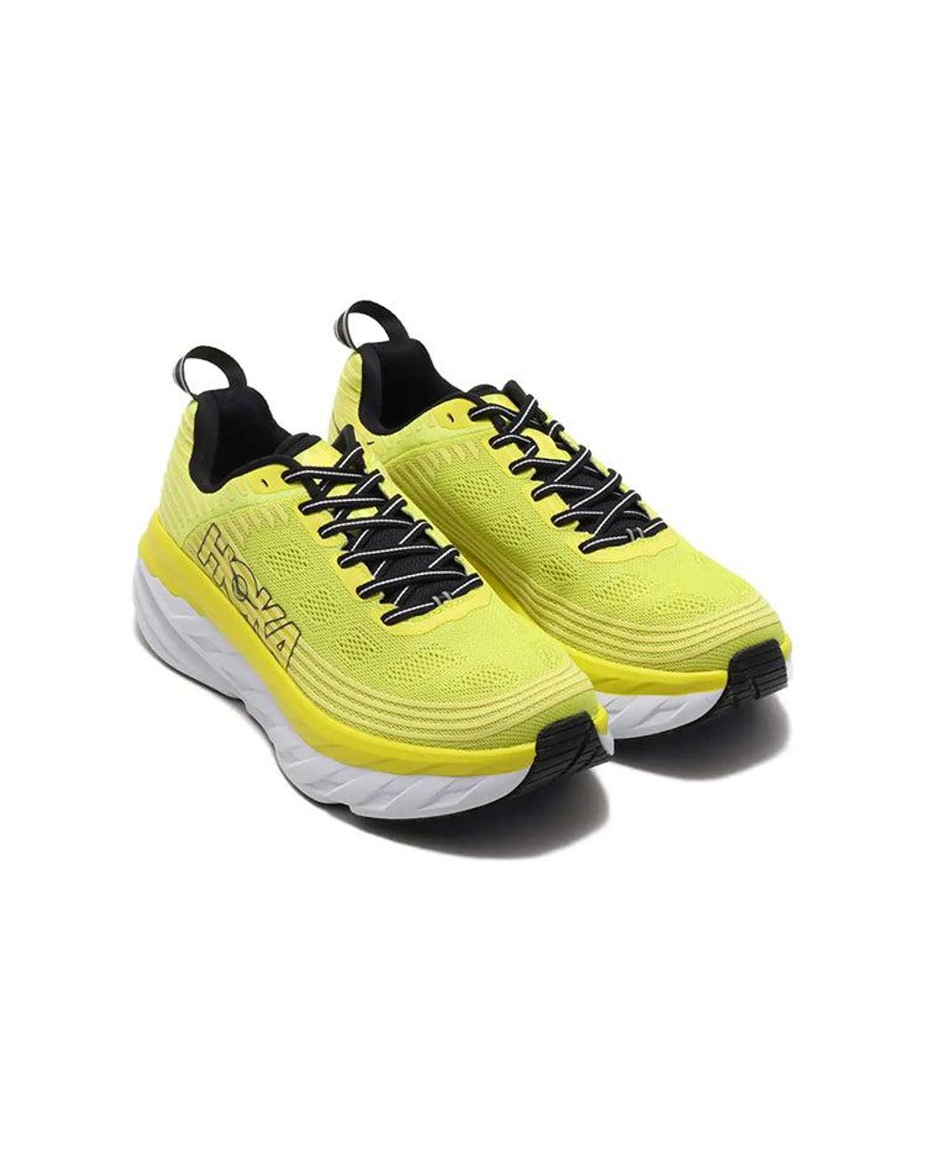 Hoka One One Yellow Bondi 6 'Citrus Anthracite' for men